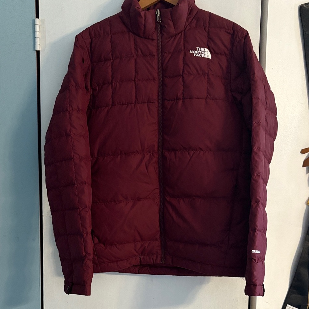 The North Face Men's Deep Red Puffer Jacket